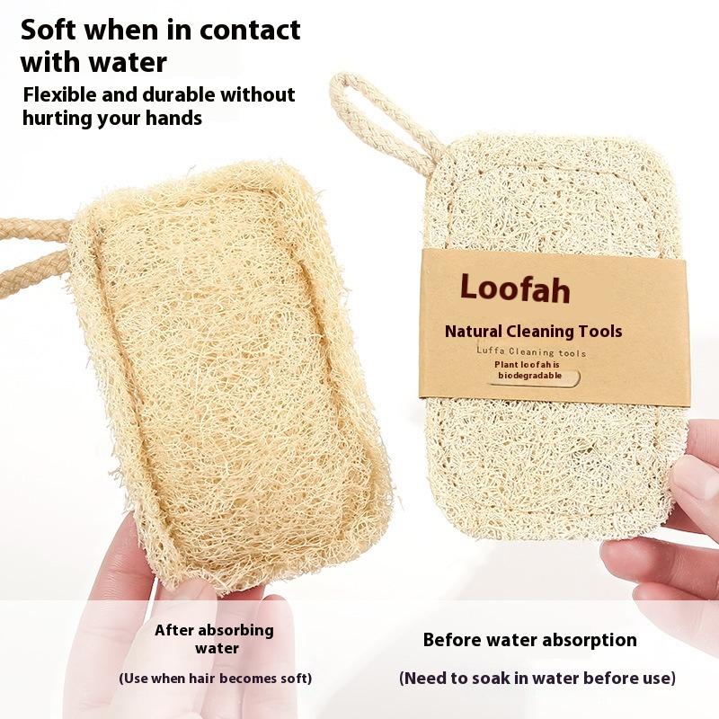 Esponja de Luffa Natural Reuti - Dish Brush Bamboo avaliação e preço