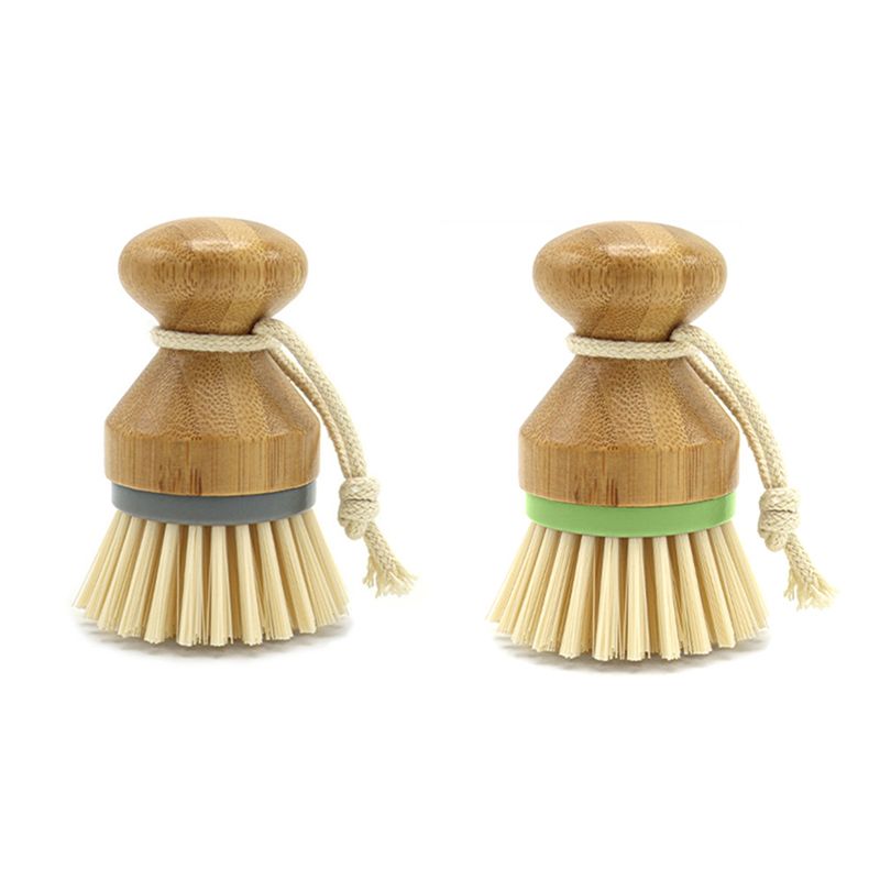 Escova de Limpeza de Cozinha A - Dish Brush Bamboo avaliação e preço