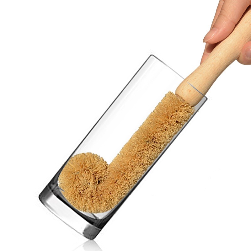 Escova de Limpeza de Cozinha d - Dish Brush Bamboo avaliação e preço