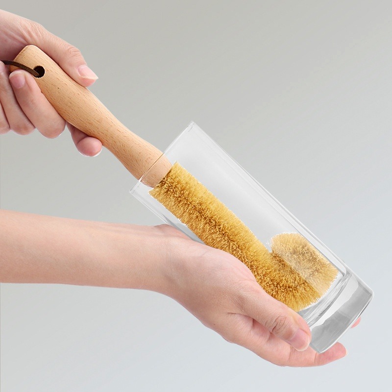 Escova de Limpeza de Cozinha d - Dish Brush Bamboo avaliação e preço
