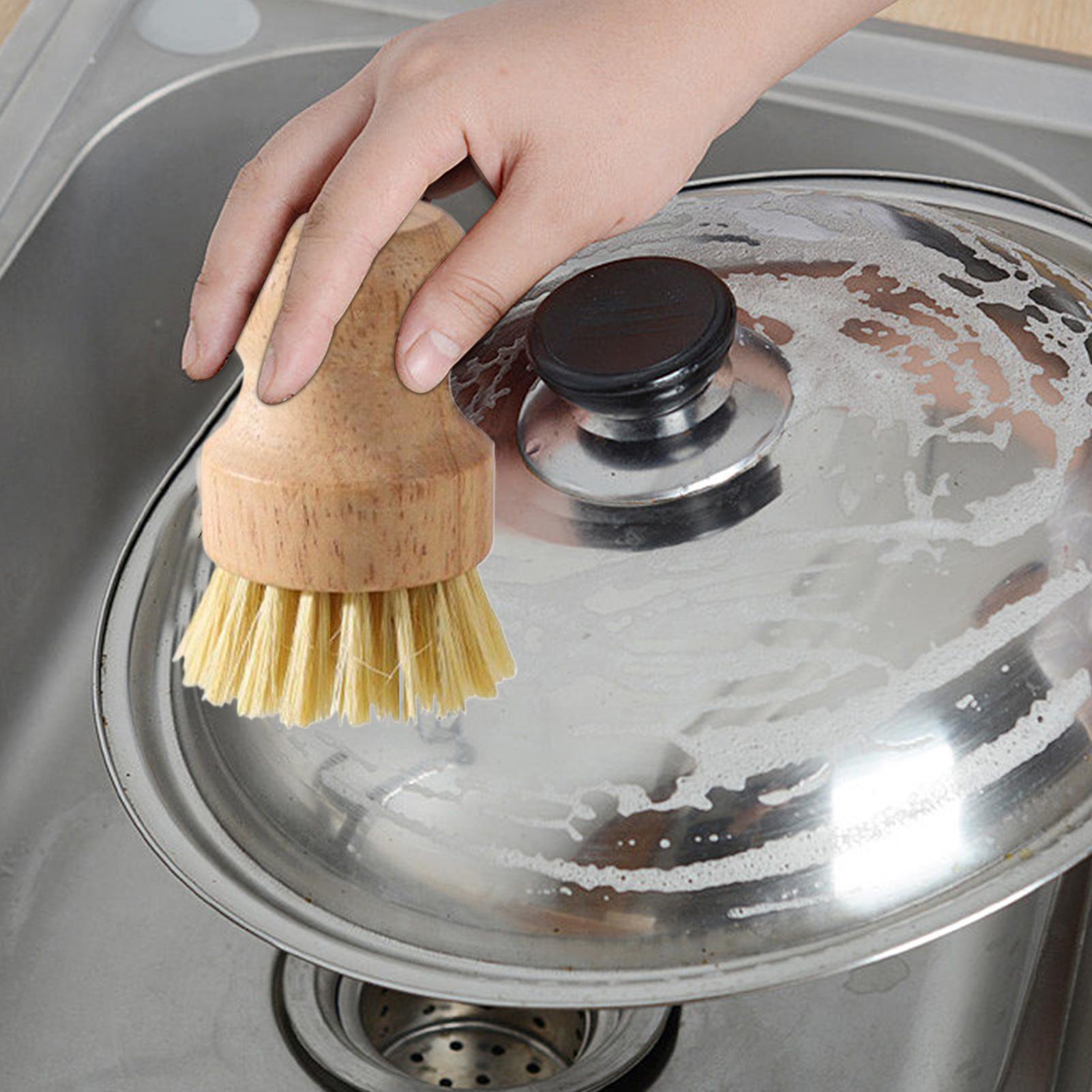Escova de limpeza de cozinha d - Dish Brush Bamboo avaliação e preço